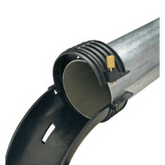 Conducto tipo cascada Tak-Ty™, 4 in, negro